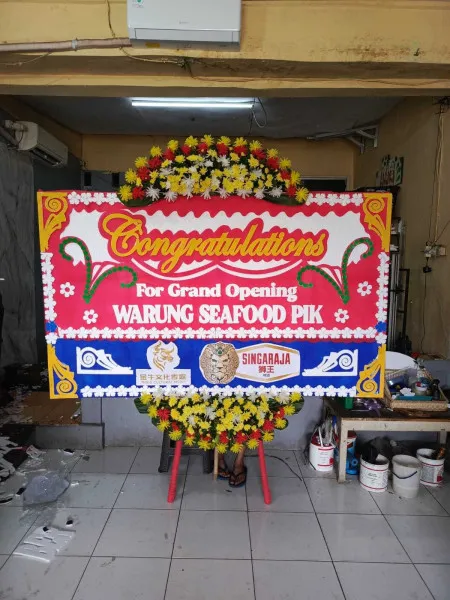 Papan Bunga Ucapan Selamat Pondok Cabe Udik
