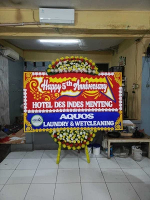 Papan Bunga di Pondok Cabe Udik