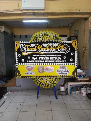 Papan Bunga di Pondok Cabe Udik