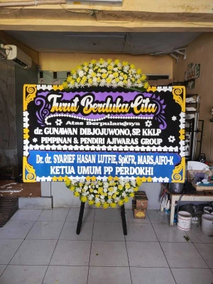 Papan Bunga di Pondok Cabe Udik